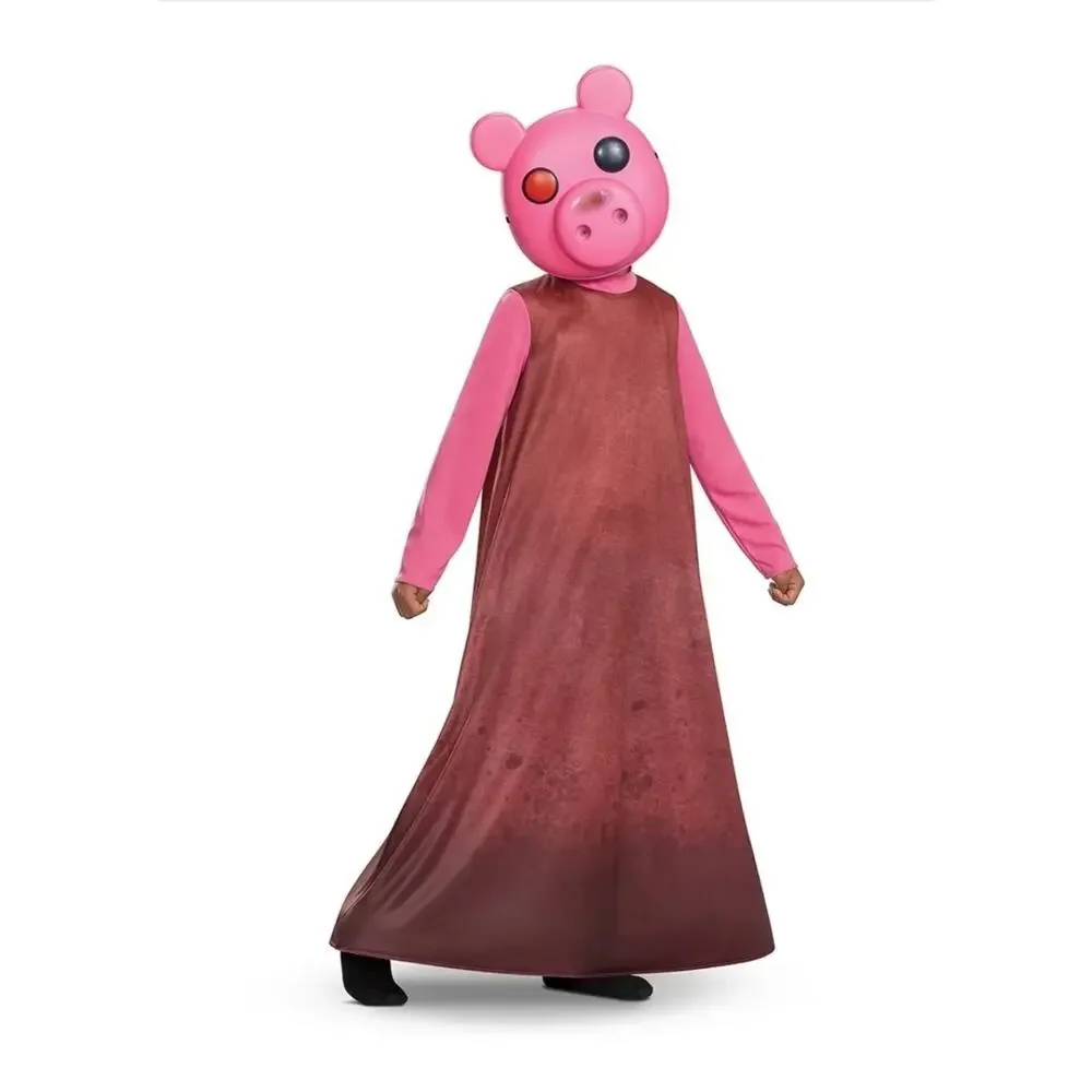 NEW! Disguise Boys Roblox Piggy Classic Halloween Costume Size S (6/7)